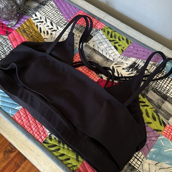 FP Movement Free People Strappy Layered Sports Bra sz Medium - Picture 4 of 11